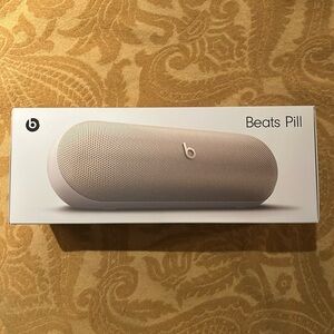 Beats Pill🎶Wireless Bluetooth Speaker-Champagne Gold-Brand New In Box-Sealed